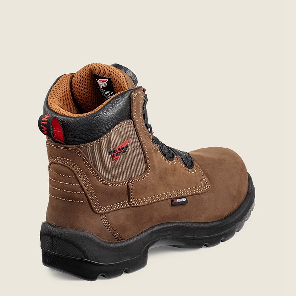 Botas de Seguridad Red Wing Hombre Marrom - Flexbond - 6-Inch Boa® Waterproof Toe - 756-AIVFBG